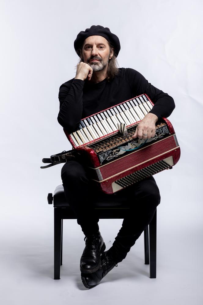 L’accordéoniste Chango Spasiuk, en août 2024.
