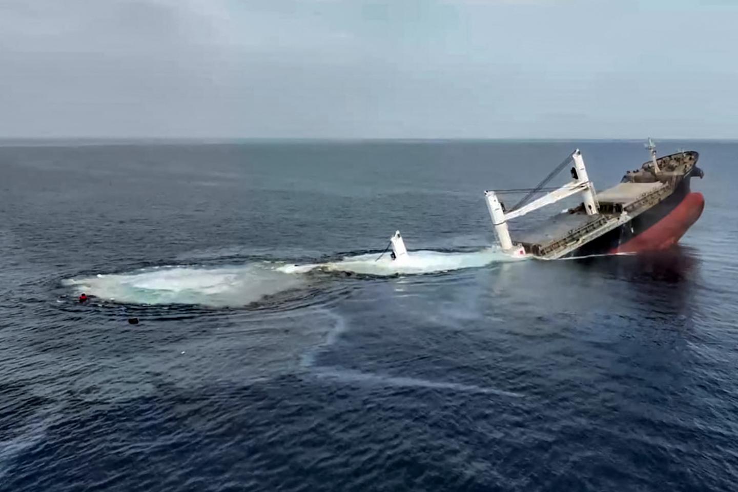Houthis claim responsibility for deadly attack on Red Sea ship