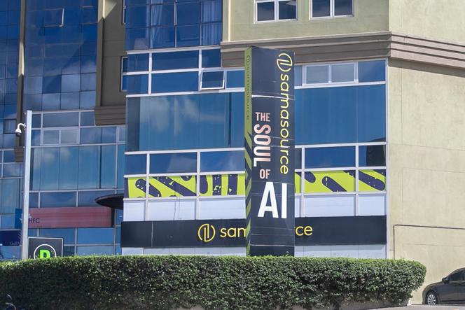 Les bureaux d’un sous-traitant de Meta, société mère de Facebook, à Nairobi (Kenya), en juin 2023.
