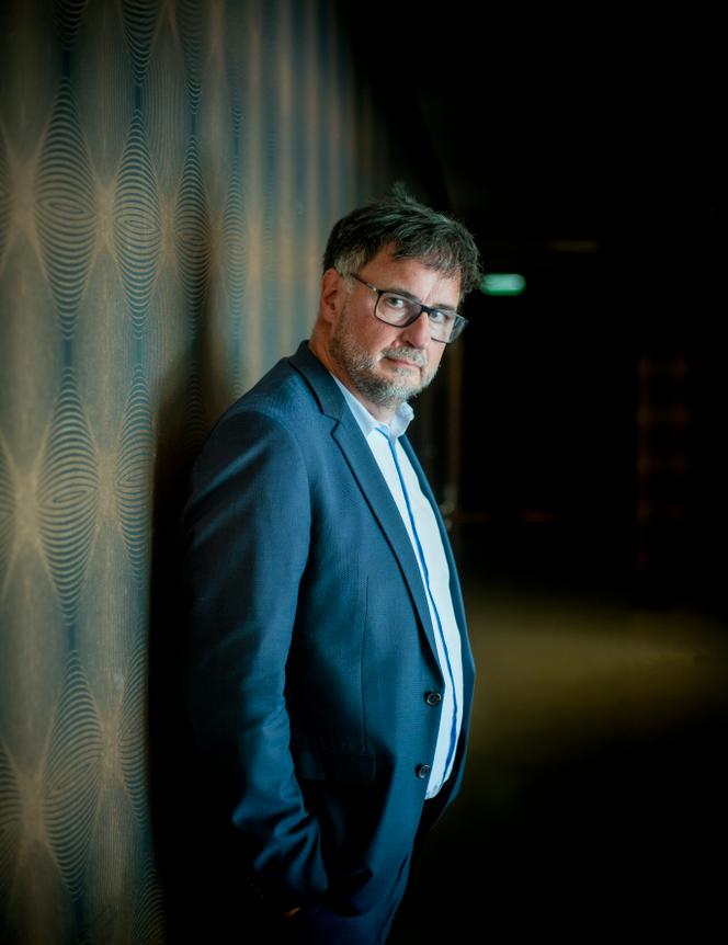 Vincent Meslet, directeur éditorial de Radio France, à Paris, le 7 février 2025. 