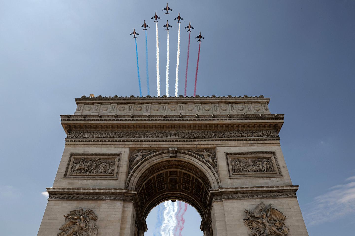 Paris police deployed en masse ahead of PSG final and Bastille Day