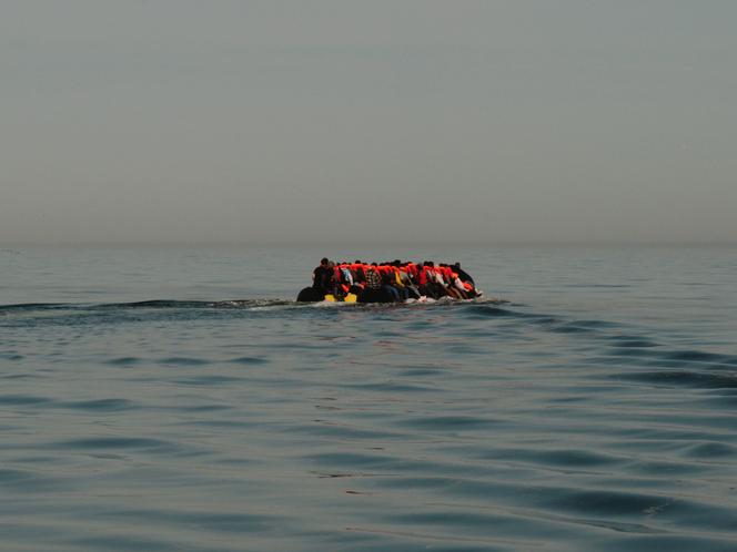 No canal, fora de Dunkirk (norte), em 1º de julho de 2025.