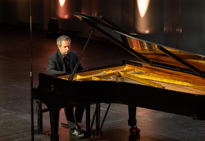 Bertrand Chamayou au Festival Radio France Occitanie Montpellier, le 9 juillet 2025.