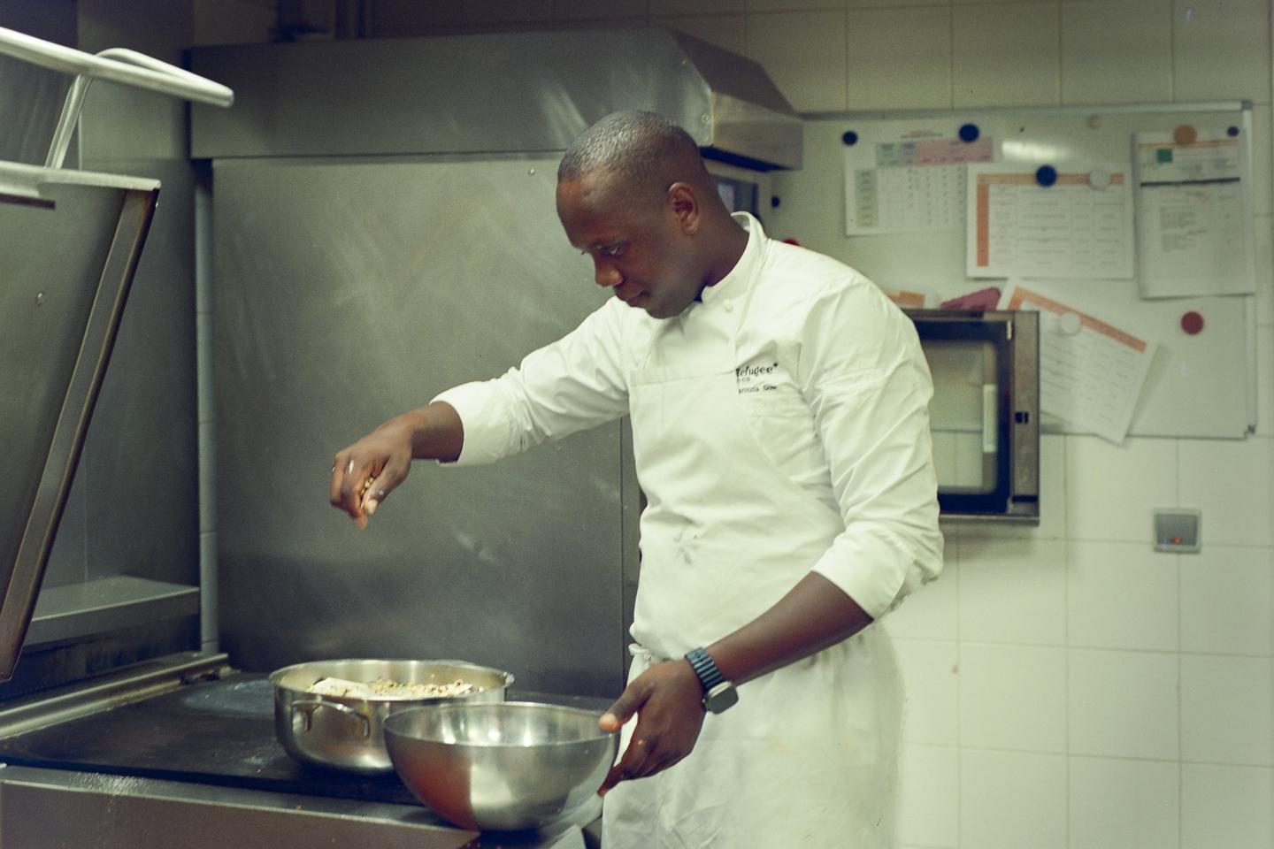 Harouna Sow, chef: 'Where I come from, men don't cook. It was a revelation for me'