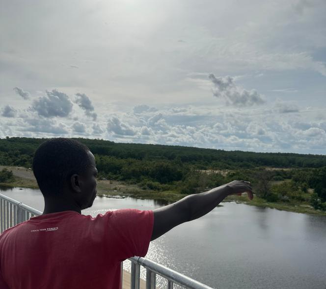 Barrage de Singrobo-Ahouaty, au nord-ouest d’Abidjan (Côte d’Ivoire), en juillet 2025.