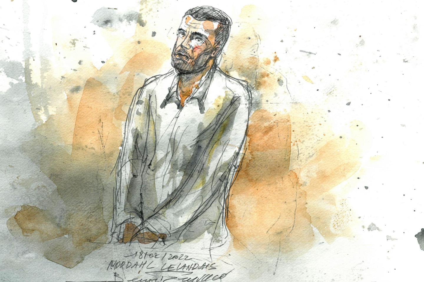 Nordahl Lelandais condamné en appel à un an de prison ferme pour violences au parloir sur sa compagne