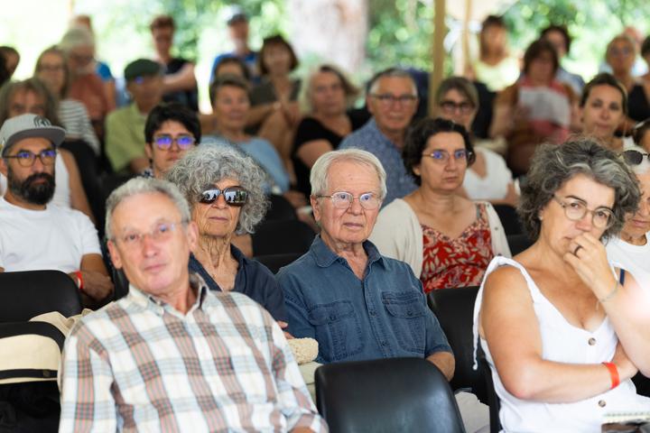 Durante a conferência 