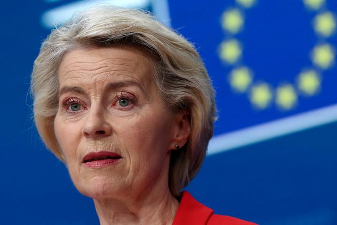 La présidente de la Commission européenne Ursula von der Leyen, à Bruxelles, en Belgique, le 26 juin 2025.