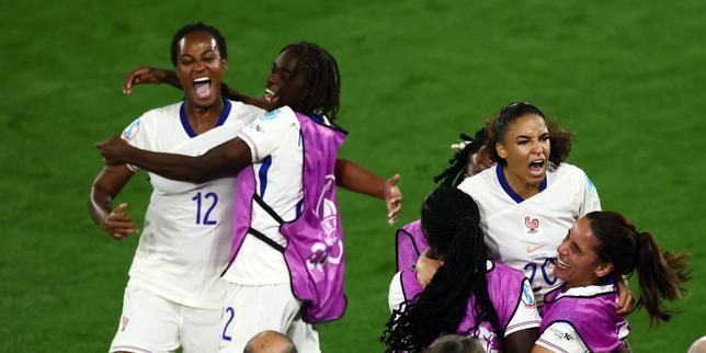 Euro 2025: Cascarino shines in France's big win to eliminate the Netherlands