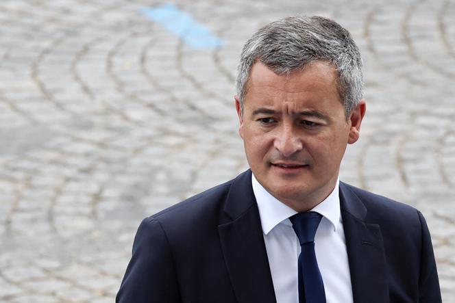 Gérald Darmanin, à Paris, le 14 juillet 2025.