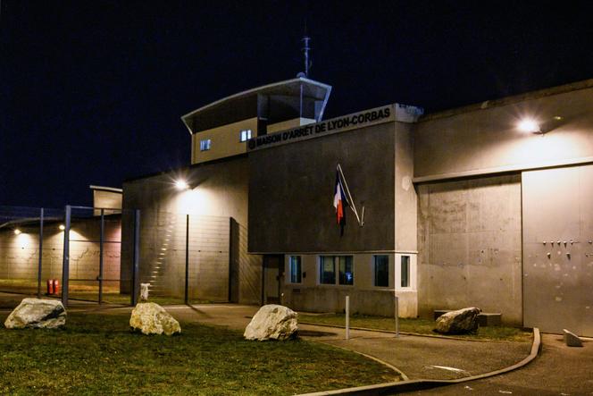 La maison d’arrêt de Lyon-Corbas, où un homme s’est évadé avec la complicité de son codétenu, le 11 juillet 2025. A Corbas (Rhône), le 20 février 2019.