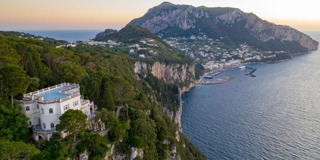 A Capri, la villa Lysis, le baron et ses trop jeunes favoris