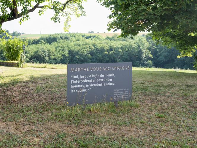 Dans le jardin de la ferme Robin, dite « la Plaine », à Châteauneuf-de-Galaure (Drôme), le 3 juillet 2025.