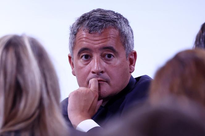 Le ministre de la justice, Gerald Darmanin, à Paris, le 15 juillet 2025. 