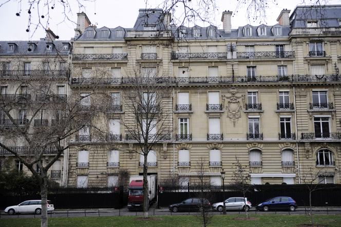 L’hôtel particulier du vice-président équato-guinéen, Teodoro Nguema Obiang, avenue Foch à Paris, le 14 février 2012.