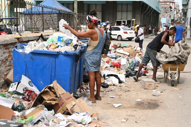 A La Havane, le 15 juillet 2025. Cuba est en proie à une sévère crise économique.