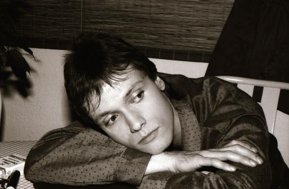 Tom B. à Berlin-Ouest en 1987.