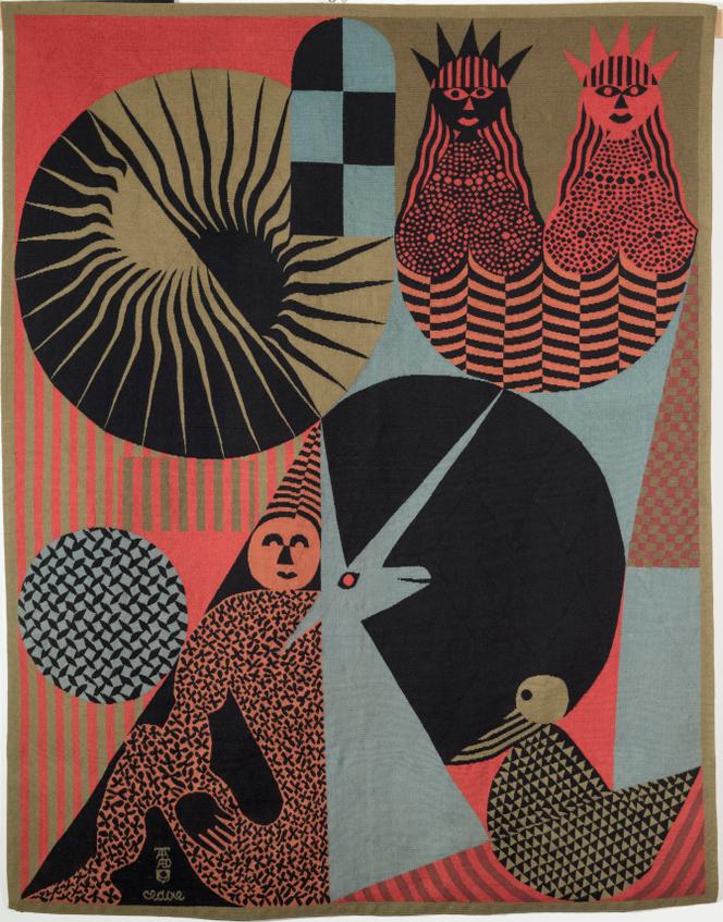 « LO LA » (1951), de Claire Vasarely.