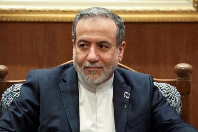 Le ministre des affaires étrangères iranien, Abbas Araghtchi, à Beyrouth, au Liban, le 3 juin 2025.