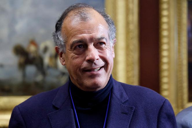 Le président du Club Med, Henri Giscard d’Estaing, à Chantilly, le 11 janvier 2024.