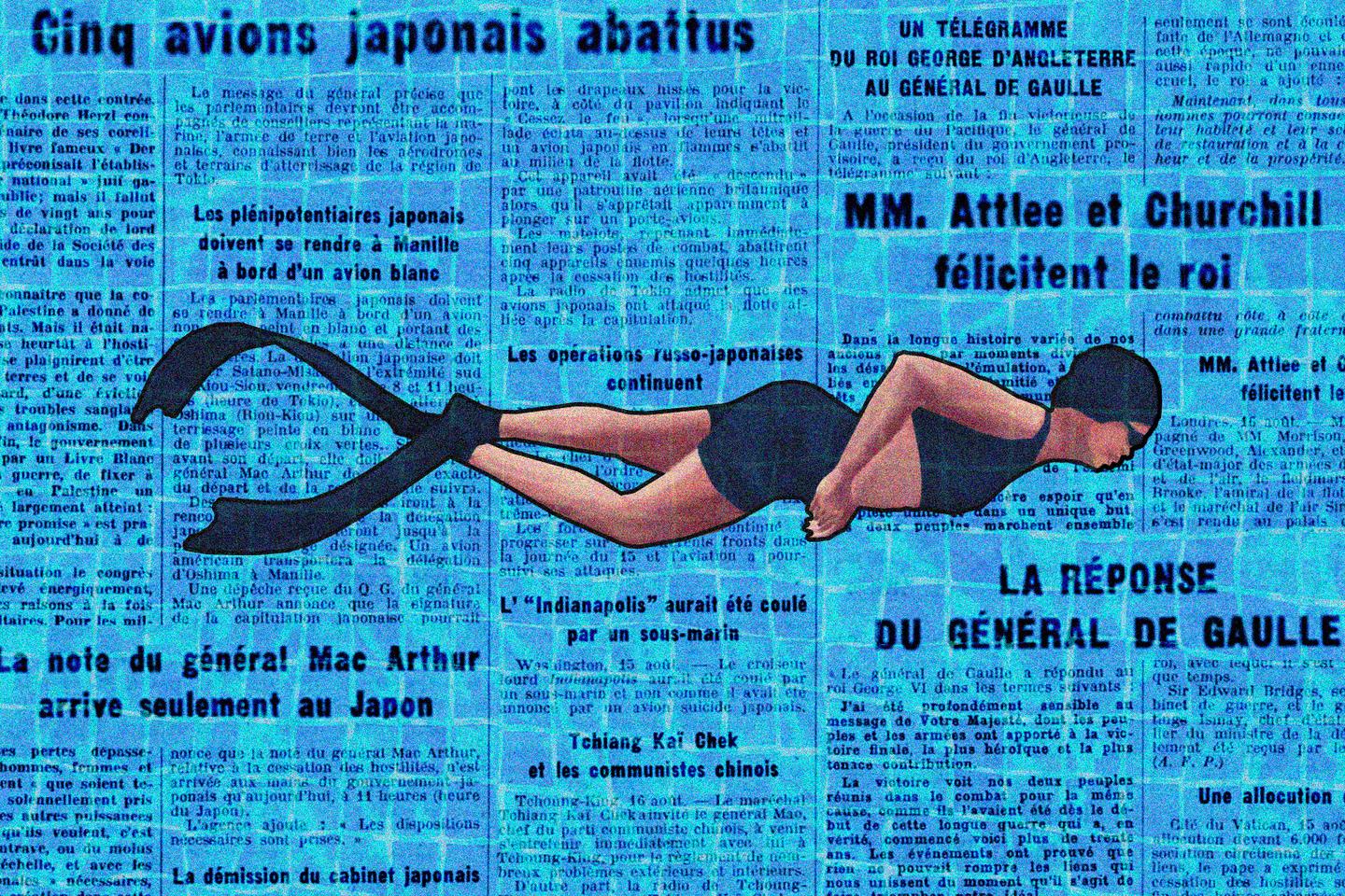 A l’été 1945, la vie quotidienne des Français en cent nouvelles minuscules collectées dans la presse de l’époque