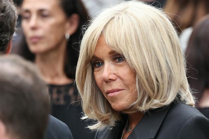 L’épouse du président français, Brigitte Macron, à Paris, le 17 juillet 2025. 