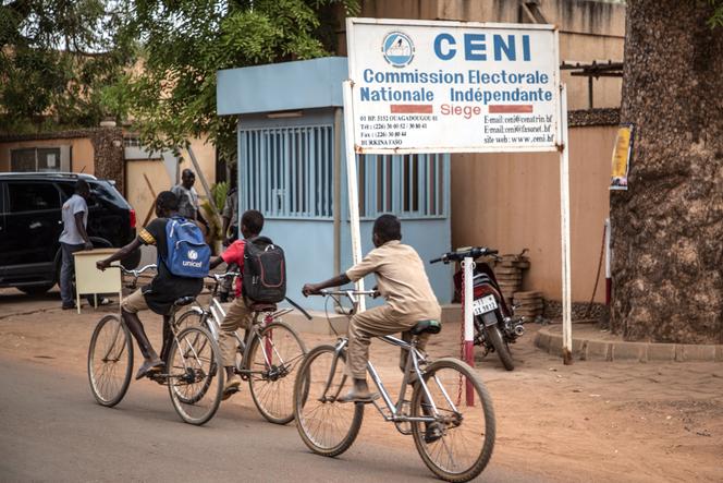 Le siège de la Commission électorale nationale indépendante (CENI) à Ouagadougou, en mars 2019.