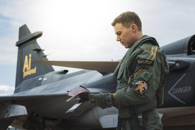 Saab a testé avec succès l’intelligence artificielle conçue par Helsing, Centaur, à Linköping, en Suède, le 12 juin 2025.