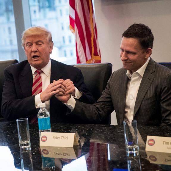 Peter Thiel, the libertarian billionaire waging war on government