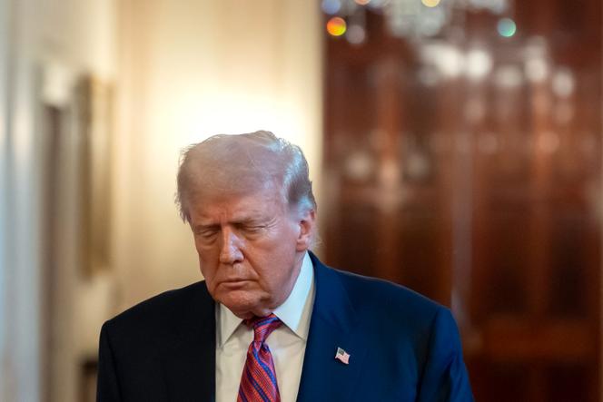 Donald Trump, à Washington, le 18 juillet 2025.