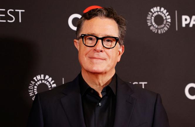 L’animateur de télévision américain Stephen Colbert, en Californie, le 21 avril 2024.