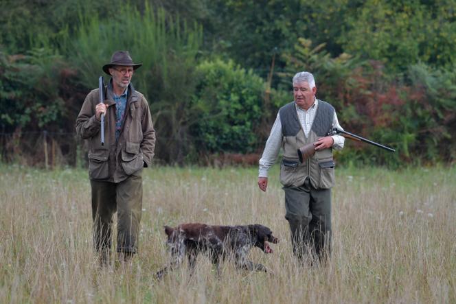 Des chasseurs dans le département de Maine-et-Loire, le 22 septembre 2024.