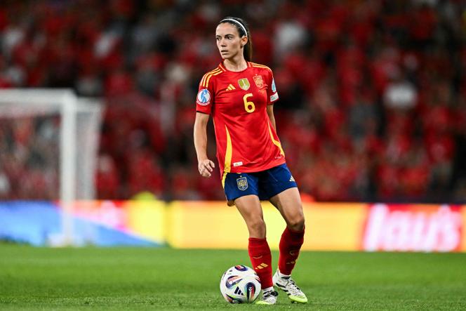 La milieu de terrain espagnole Aitana Bonmati lors du match entre l’Espagne et la Suisse en quart de finale de l’Euro 2025 féminin, au stade Wankdorf à Berne, le 18 juillet 2025.