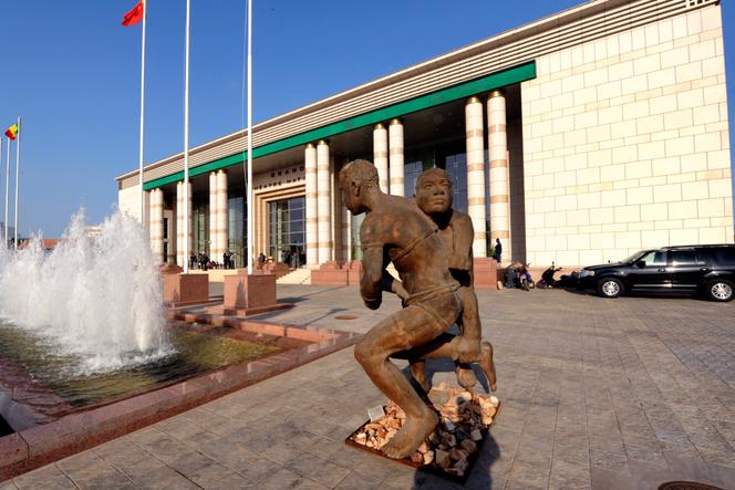 Le Grand Théâtre national, à Dakar, en janvier 2014.