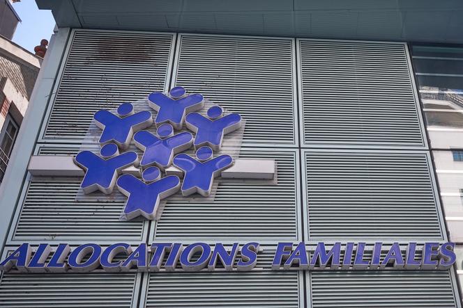 La caisse d’allocations familiales, à Paris, le 1er avril 2025.