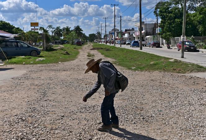 A Candelaria, dans l’Etat de Campeche, au Mexique, le 27 novembre 2021.
