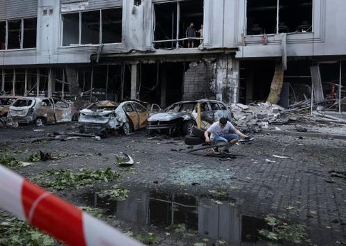 A Odessa (Ukraine), le 22 juillet 2025.