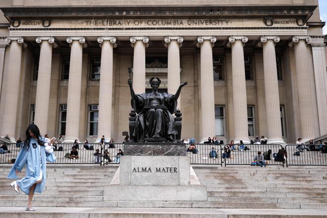 La bibliothèque de l’université Columbia, à New York, le 14 avril 2025.