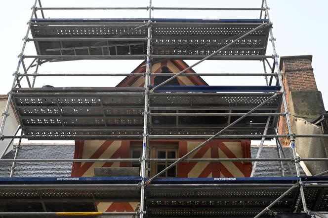 Une maison en cours de rénovation, à Rennes (Ille-et-Vilaine), le 15 novembre 2023.
