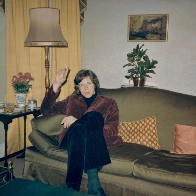 Nick Drake, chez lui à Tanworth-in-Arden (Grande-Bretagne), dans les années 1960.