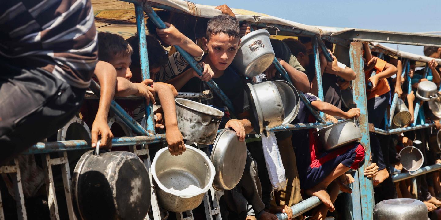 En direct, GazaÂ : Â«Â Lâ€™utilisation de la famine contre les civils constitue un crime...
