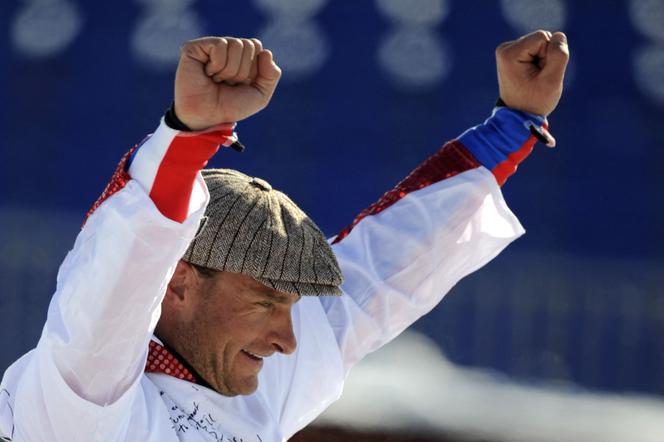 Joël Chenal, à Are (Suède), le 15 mars 2009, à l’issue de la dernière course de sa carrière.