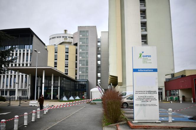 L’hôpital de Creil (Oise), le 28 février 2020.