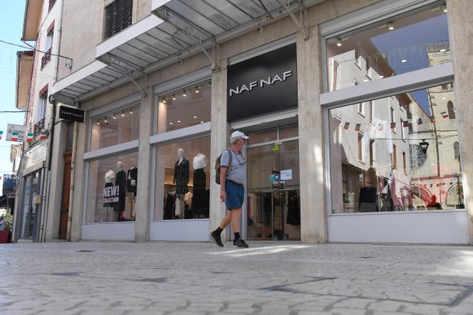 Une boutique Naf Naf, à Bourgoin-Jallieu (Isère), le 7 septembre 2023.