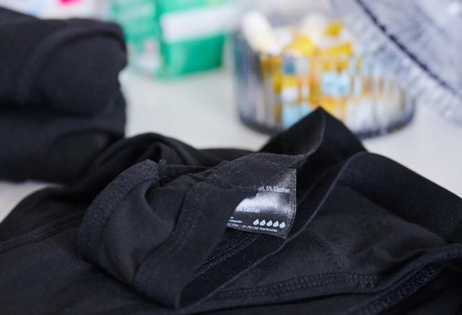 Culotte menstruelle, pour une forte absorption, à  Berlin (Allemagne), le 5 janvier 2022.