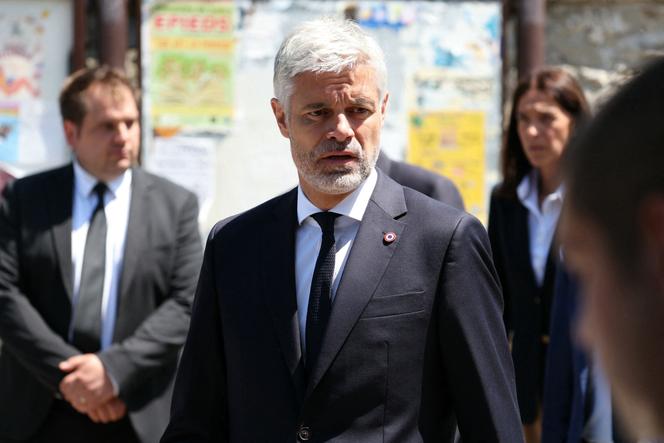 Laurent Wauquiez, à Anet (Eure-et-Loir), le 11 juillet 2025.