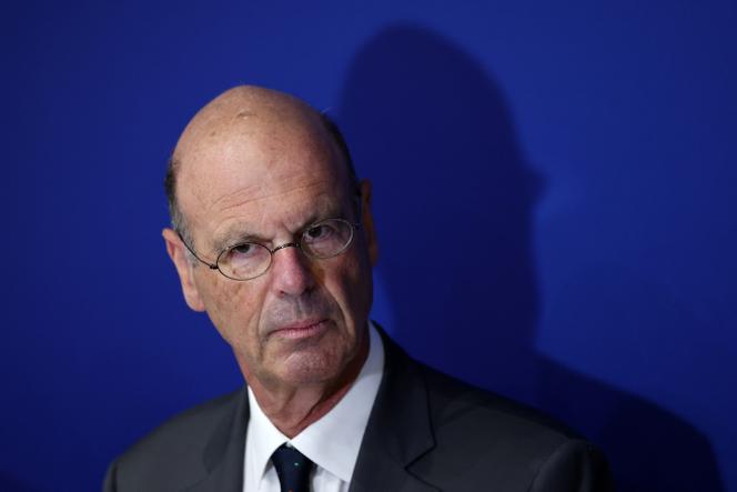 Eric Lombard, at the Ministry of the Economy and Finance in Bercy, Paris, July 24, 2025. 