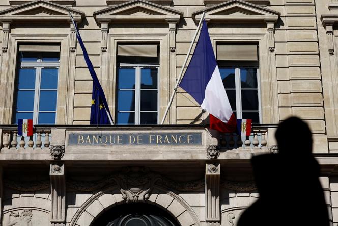 Siège de la Banque de France à Paris, le 9 avril 2025. 
