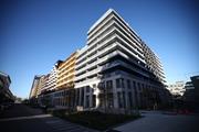 The former Olympic Village in Saint-Denis (Paris region), converted into residential buildings, on November 28, 2024.