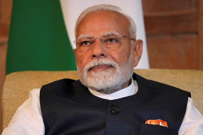 Le premier ministre indien, Narendra Modi, lors d’une réunion bilatérale avec le premier ministre britannique, Keir Starmer, au manoir de Chequers, à Aylesbury, en Angleterre, le 24 juillet 2025.
